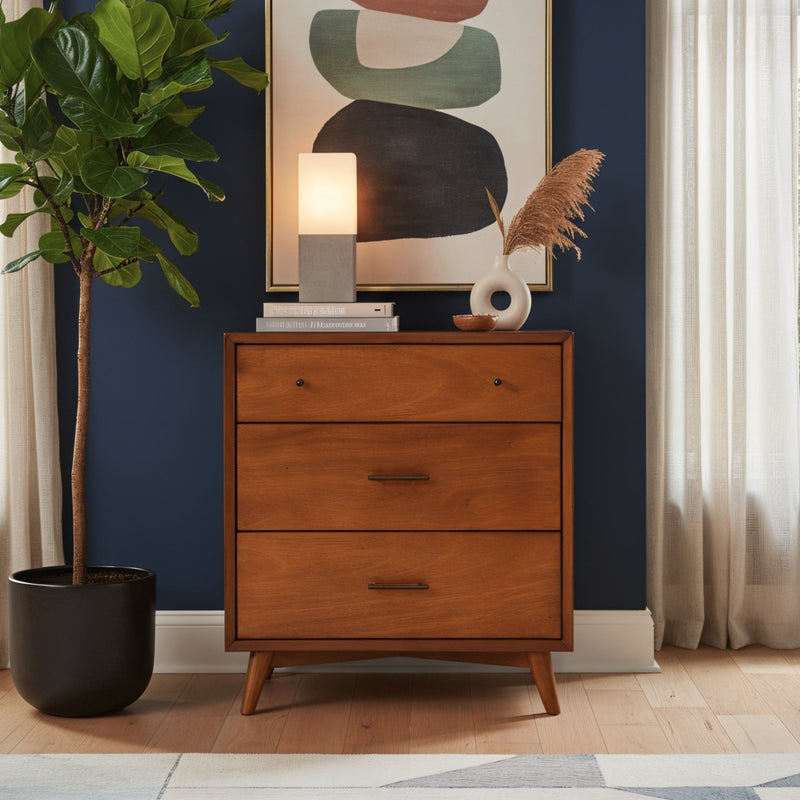 Flynn Small Chest, Chestnut