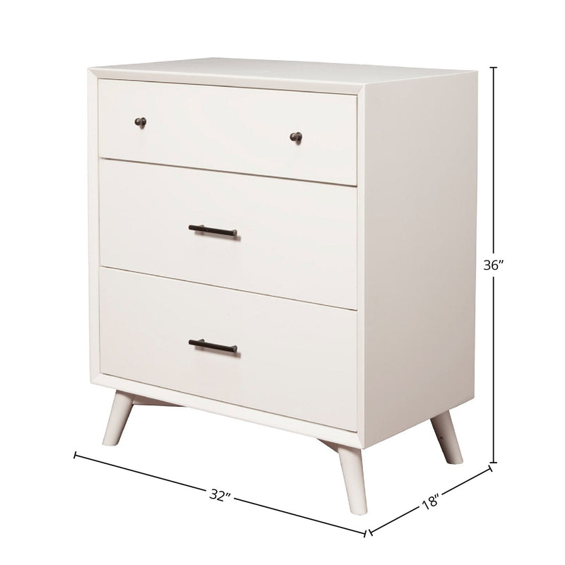 Flynn Small Chest, White