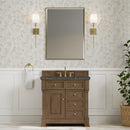 James Martin Brookfield 36" Single Bathroom Vanity, Pecan
