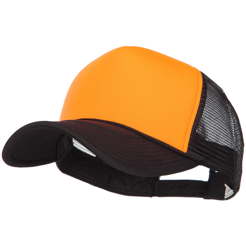 Neon Polyester Foam Front Big Size Mesh Cap