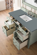 James Martin Brittany 48" Single Bathroom Vanity, Sage Green