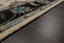 5' x 8' Handmade 100% Wool Traditional Oriental Area Rug Ivory