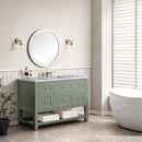 James Martin Breckenridge 48" Single Bathroom Vanity, Smokey Celadon