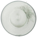 3 Flowers Pearl Organza Hat