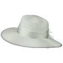 3 Flowers Pearl Organza Hat