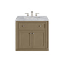 James Martin Chicago 30" Single Bathroom Vanity, Walnut Whisper
