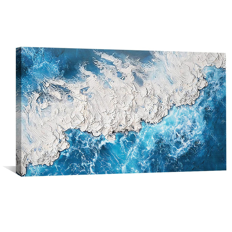 Foam and Flow Canvas