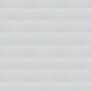 Foam Glossy Subway Glass Tiles 3x9