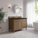 James Martin Brittany 48" Single Bathroom Vanity, Pecan