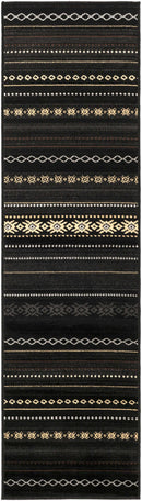 Fogertown Black Western Rug