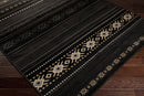 Fogertown Black Western Rug