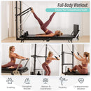 Core Pilates Foldable Dual Resistance Pilates Reformer Machine With Tower (SAK96041)