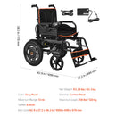 Motivo Foldable Lightweight Electric Wheelchair With One-Button Folding And One-Hand Operation (SAK48215) by SAKSBY WHOLESALE