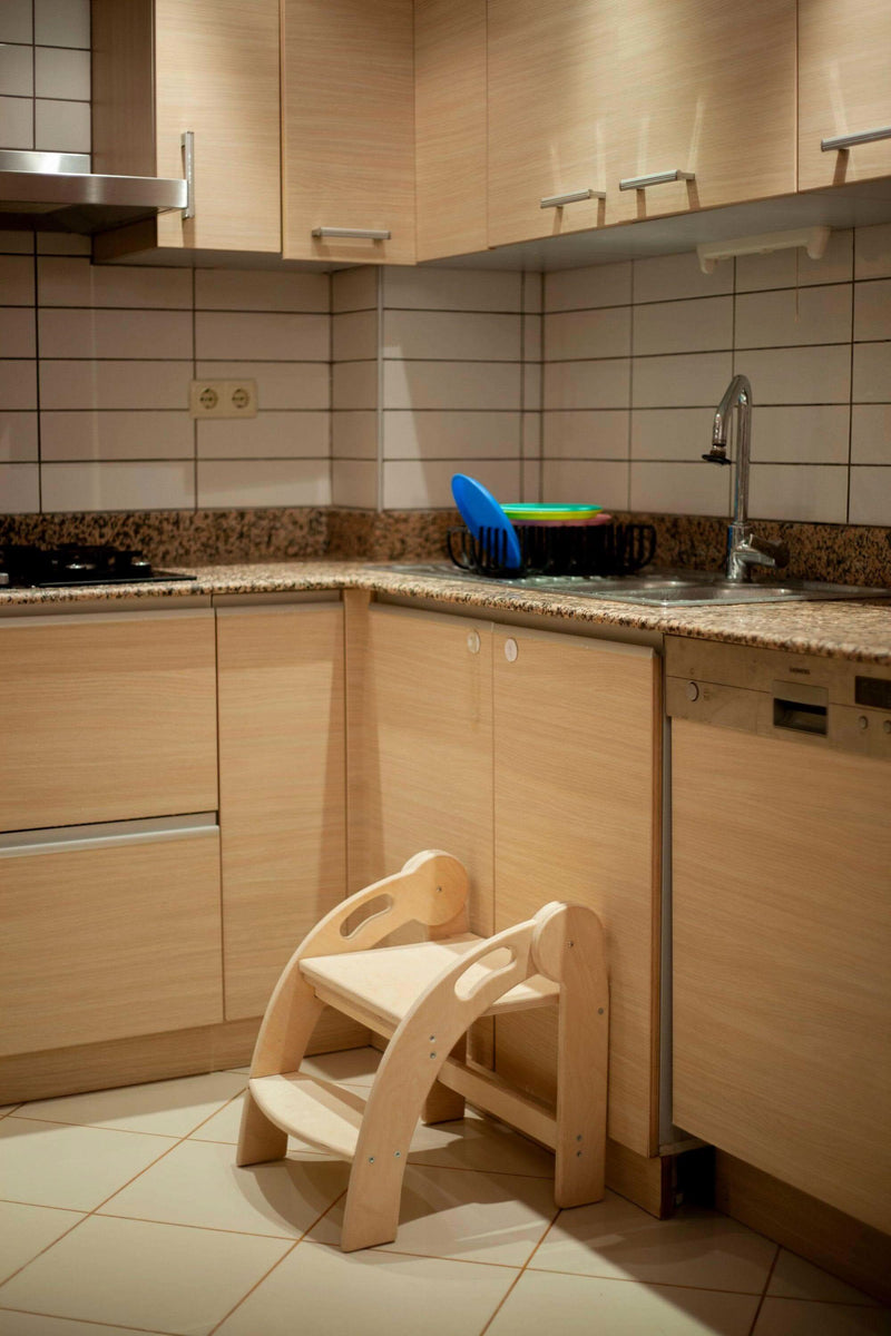 Foldable Montessori Kitchen Step Stool, photo 11 of 17