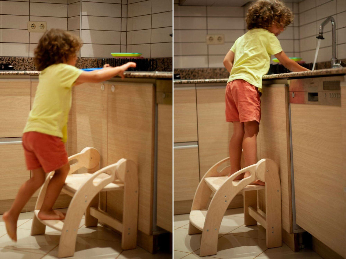 Foldable Montessori Kitchen Step Stool, photo 17 of 17