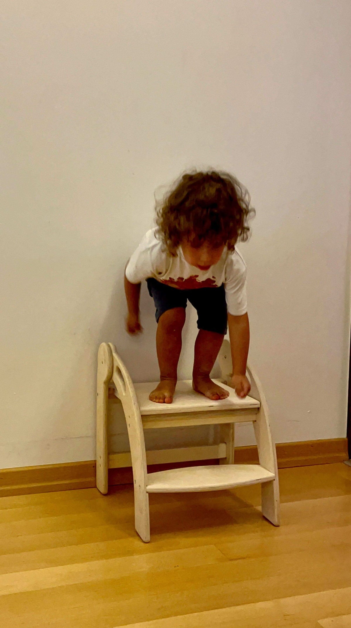 Foldable Montessori Kitchen Step Stool, photo 7 of 17