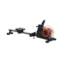 Foldable Water Rowing Machine With Adjustable Resistance, Wheels, LCD Monitor And Tablet Holder (SAK53758)