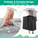 Foldable Floor Mattress for Kids with Washable Flannel Cover