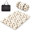 Foldable Futon Mattress with Washable Cover and Carry Bag for Camping by LJGDeals