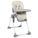 Foldable High Chair with Footrest and Detachable Tray by LJGDeals