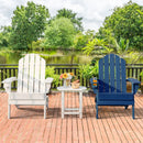 Foldable Weather Resistant Patio Chair with Built-in Cup Holder by LJGDeals