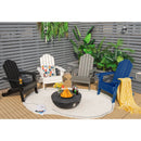 Foldable Weather Resistant Patio Chair with Built-in Cup Holder by LJGDeals