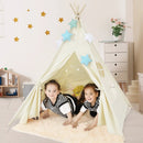 Foldable Kids Canvas Teepee Play Tent by LJGDeals