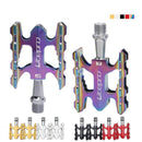 Folding Bike Pedal Sealed Bearing Aluminum Alloy Non-slip Road Bike Universal Bicycle Pedal For Universal Bikes Mountain Bike Pedals Pedals Ultra Light Aluminum Alloy Platform Pedals Sealed Bearing Non-Slip Bicycle Pedal For Road Bike