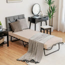 Rollaway Folding Bed with Memory Foam Mattress and Dust-Proof Bag Made in Italy by LJGDeals