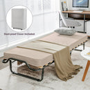 Rollaway Folding Bed with Memory Foam Mattress and Dust-Proof Bag Made in Italy by LJGDeals