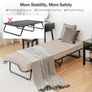 Rollaway Folding Bed with Memory Foam Mattress and Dust-Proof Bag Made in Italy by LJGDeals