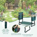 Folding Garden Kneeler and Seat Bench by LJGDeals