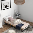 75 x 31.5 Inch Folding Guest Bed with Memory Foam Mattress for Adult by LJGDeals
