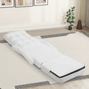 Folding Lazy Floor Chair Sofa with Armrests and Pillow by LJGDeals