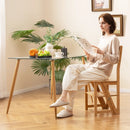 Multifunctional 3-in-1 Ladder Chair Display Plant Stand for Library Kitchen Office by LJGDeals