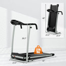 Folding Treadmill with 12 Preset Programs and LCD Display by LJGDeals