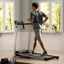 Folding Treadmill with 12 Preset Programs and LCD Display by LJGDeals