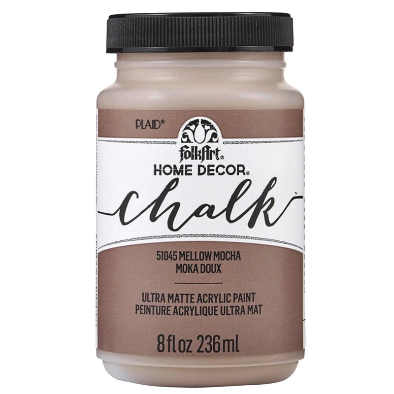 FolkArt Chalk Acrylic Paint - Mellow Mocha
