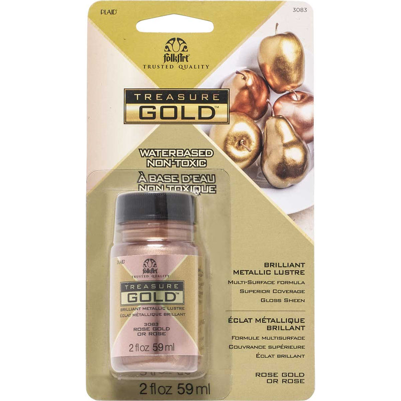 FolkArt Treasure Gold Acrylic Paint - Rose Gold