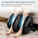 Foot and Calf Massager with Heat for Blood Circulation Pain Relief by LJGDeals