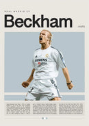 GobekUsa Football Star Champion Poster Canvas Wall Art