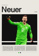 GobekUsa Football Star Champion Poster Canvas Wall Art
