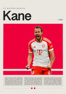 GobekUsa Football Star Champion Poster Canvas Wall Art