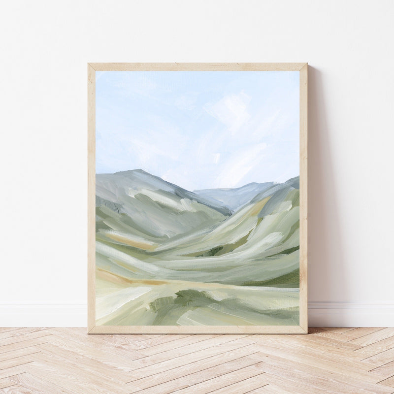 "Foothills" Art Print