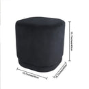 15.5"H Square Footstool Multifunctional Vanity Stools by JHY DESIGN