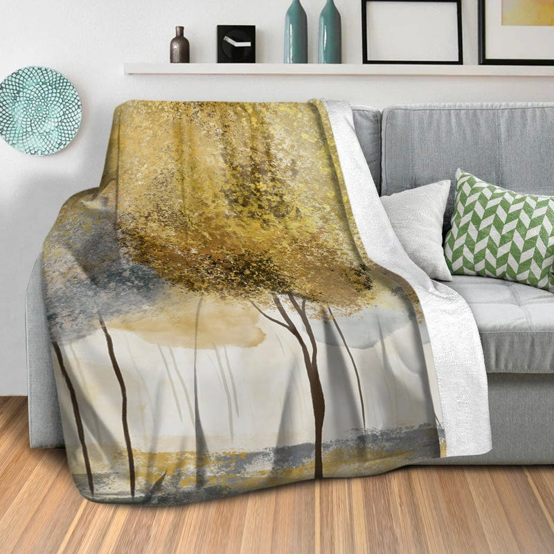 Forest Brushed Blanket