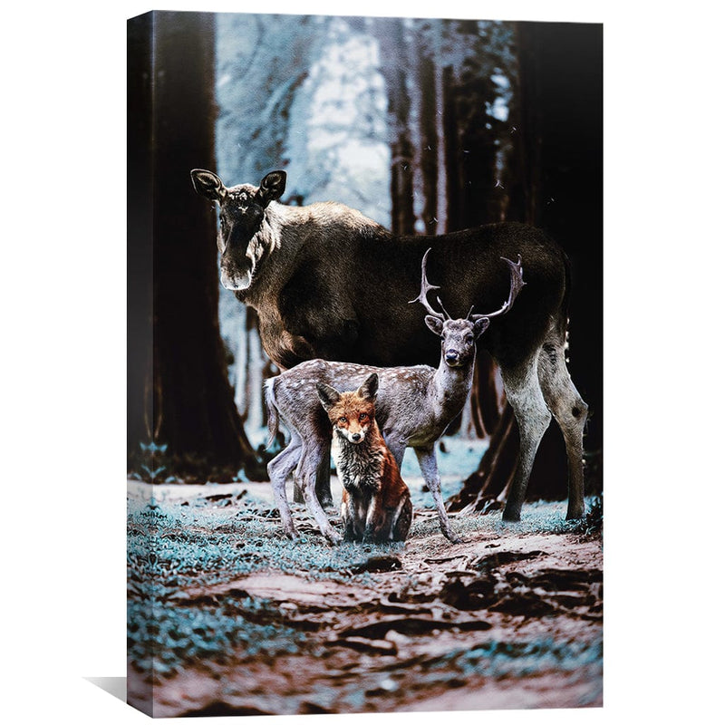 Forest Friends Canvas