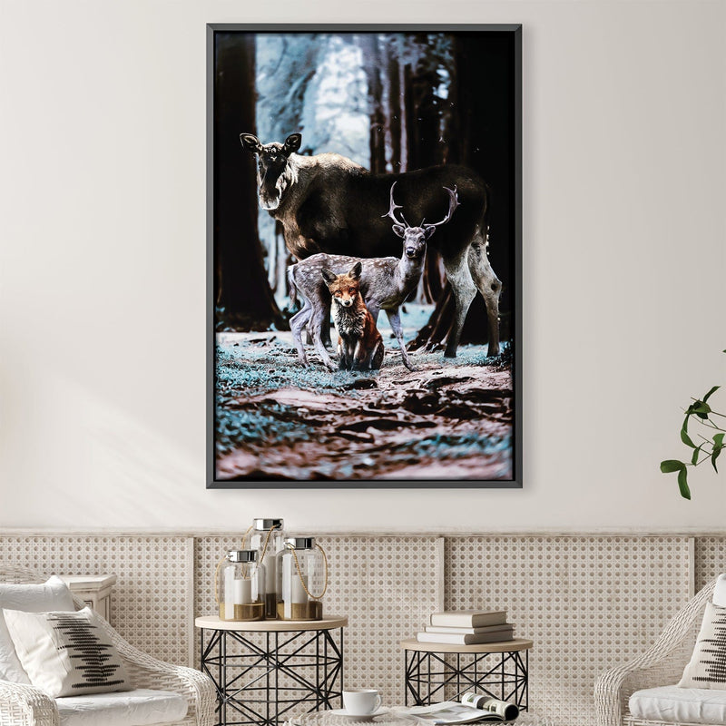 Forest Friends Canvas