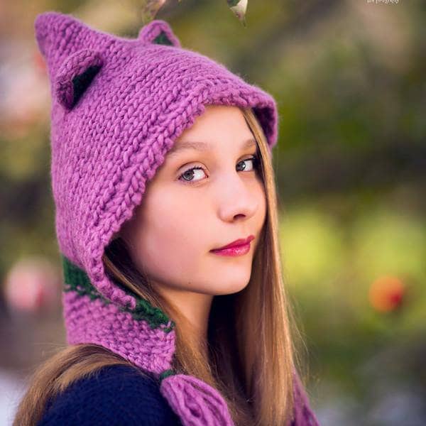 Forest Friends Wool Hat Pattern