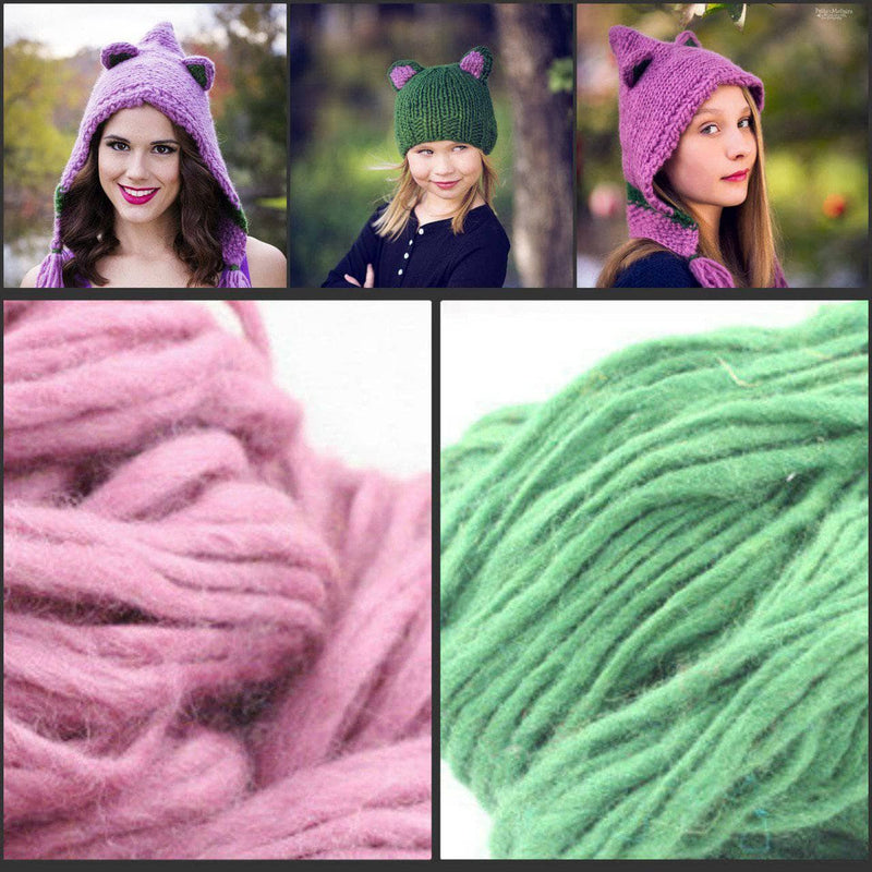 Forest Friends Wool Hat Pattern